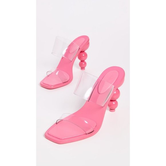 cult gaia Shoes - Cult Gaia Vita Sandals in Blossom 39.5 9.5 New Womens PVC High Heels, Never Worn